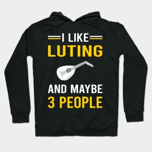 3 People Lute Hoodie